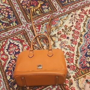 GUC Orange/Brown Zip Purse